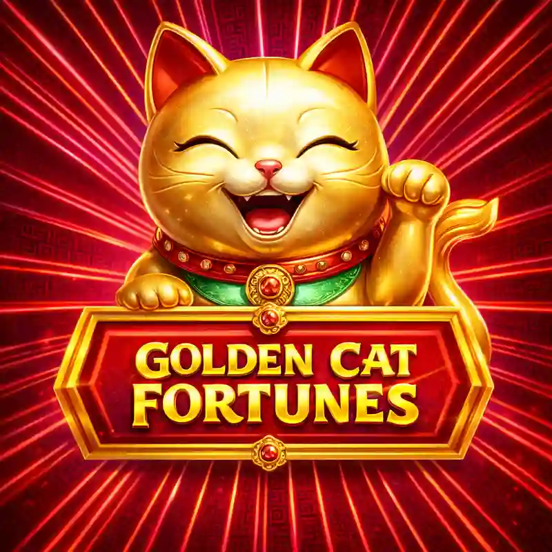 Golden Cat Fortunes slot game banner mwpbet